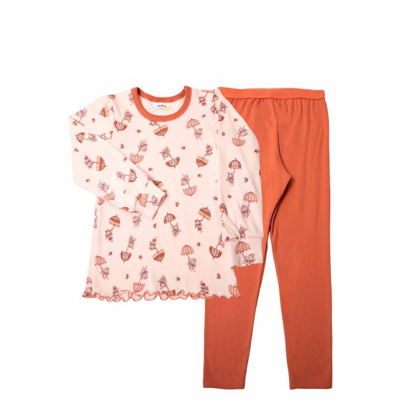 Joha | Pyjamas, lyserød og orange