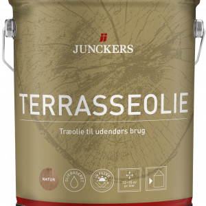 Junckers Terrasseolie Sort 5 liter