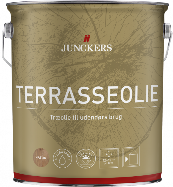 Junckers Terrasseolie Sort 5 liter