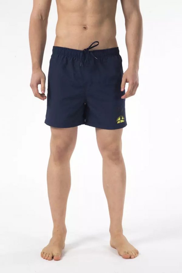 Just Cavalli Blå Nylon Svømmeshorts