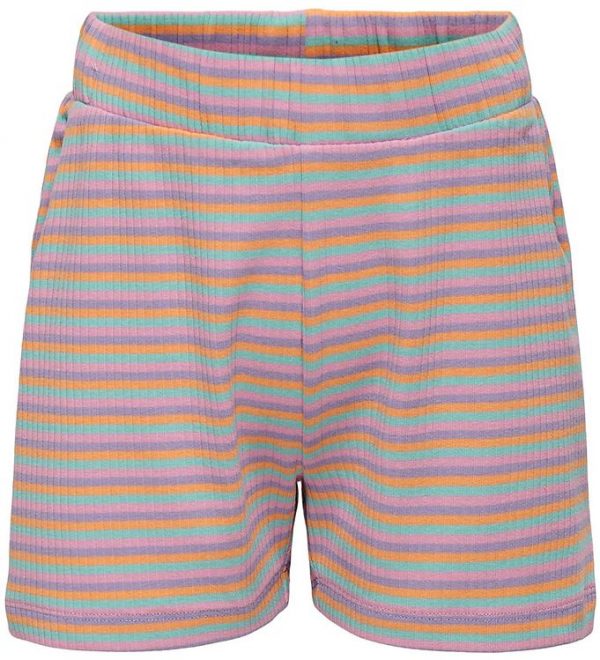 Kids Only Shorts - KogAmelia - Rib - Purple Rose Stripes