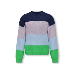 KIDS ONLY Strik pullover i Island Green til piger