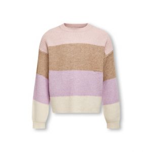 KIDS ONLY Strik pullover i Sepia Rose til piger