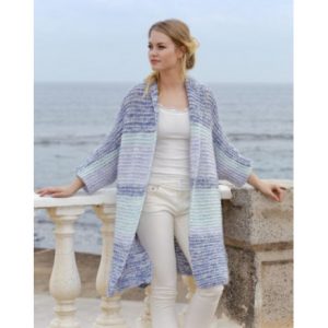 La MareÂ by DROPS Design - Jakke Strikkeopskrift str. S - XXXL - Small