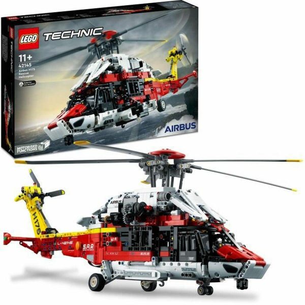 Legetøjssæt med køretøjer Lego Technic 42145 Airbus H175 Rescue Helicopter 2001 Dele