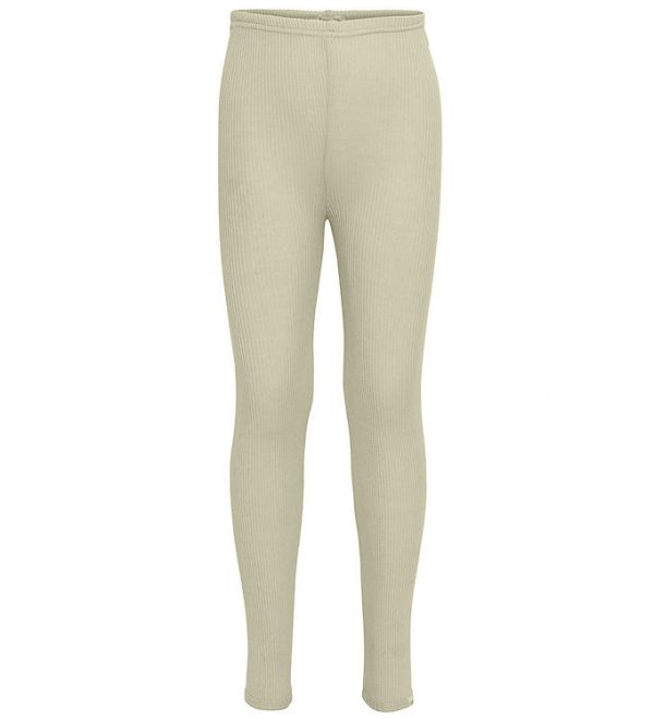 Minimalisma Leggings - Bieber - Silke/Bomuld - Pear Sorbet