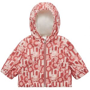 Moncler Jakke - Vernant - Rosa m. Print