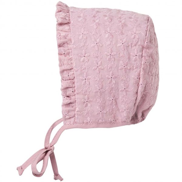 MP Flora Baby Bonnet 870 Rose Grey - Str. 45