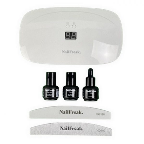 NailFreak - Starter Kit Gel Nails - Gel Polish & UV Lampe