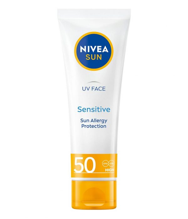 Nivea Sun UV Face Soothing Sensitive Cream SPF50 50 ml