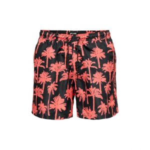 ONLY & SONS Badeshorts i dark navy til herre