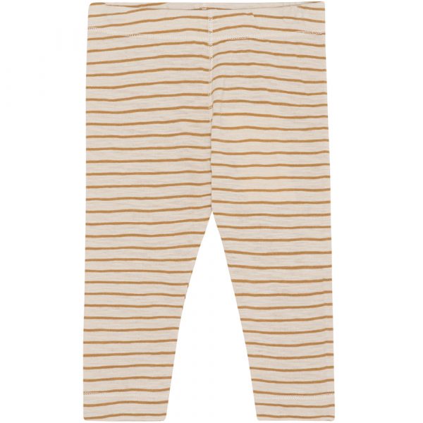 Organic stribet leggings (5-6 år)