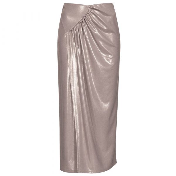 Pinko Beige Polyester Skirt