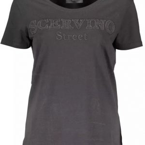 Scervino Street Sort Bomuld Tops & T-Shirt