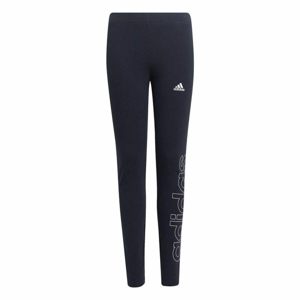 Sport leggings til børn Adidas Essentials Ink Marineblå 8-9 år