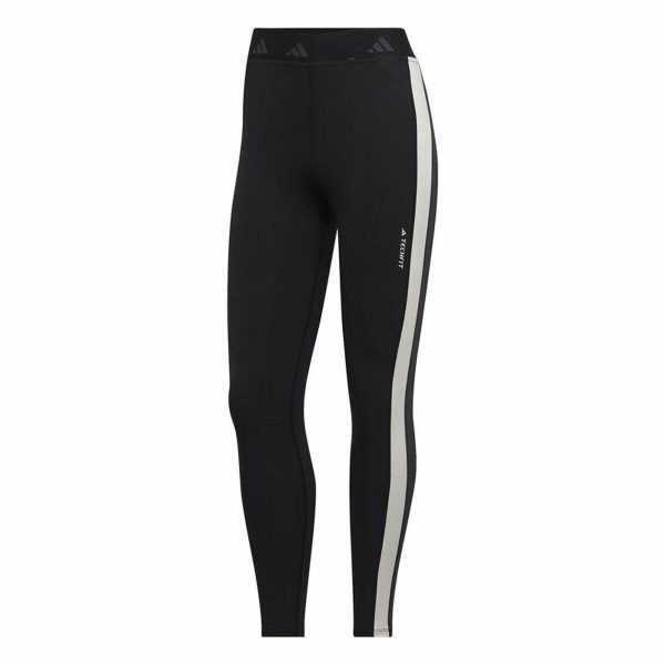 Sport leggings til kvinder Adidas 7/8 Hyperglam Sort M