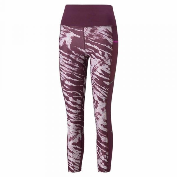 Sport leggings til kvinder Puma run 5k 7/8 W Lilla XS