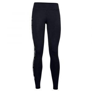 Sport leggings til kvinder Under Armour Favorite Wordmark Sort M