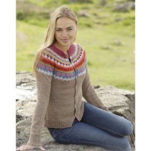 Stavanger Cardigan by DROPS Design - Jakke Strikkeopskrift str. S - XX - Small