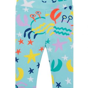 Stella McCartney Kids Badeleggings - UV50+ - Lyseblå m. Print