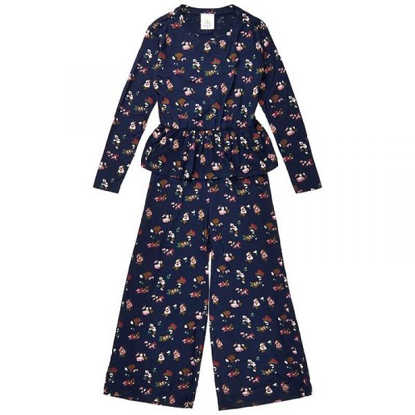 THE NEW - TNVivienne L_S Jumpsuit - Navy Blazer - 3/4 år