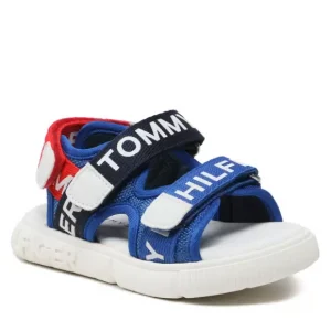 Tommy Hilfiger Logo Velcro Sandal T3C2-32910-1590