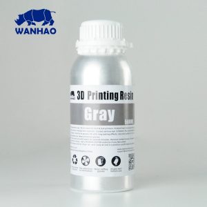 Wanhao 3D-Printer UV Resin Water Washable - 500 ml - Grey