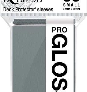 60 lommer - Ultra Pro - Eclipse Gloss SMALL: Smoke Grey (GrÃ¥) (Top kvalitet) - Professional Sleeves #15635