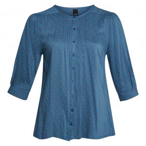 Adia - Bluse - Admarcy - Petrol Blue - Xs/38-40