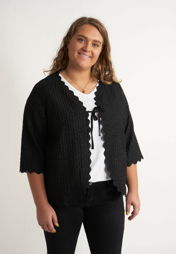 Adia - Cardigan - Adbecca - Black - Xs/38-40