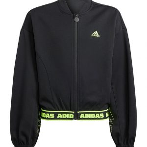 adidas Performance Cardigan - JG D Crop - Sort