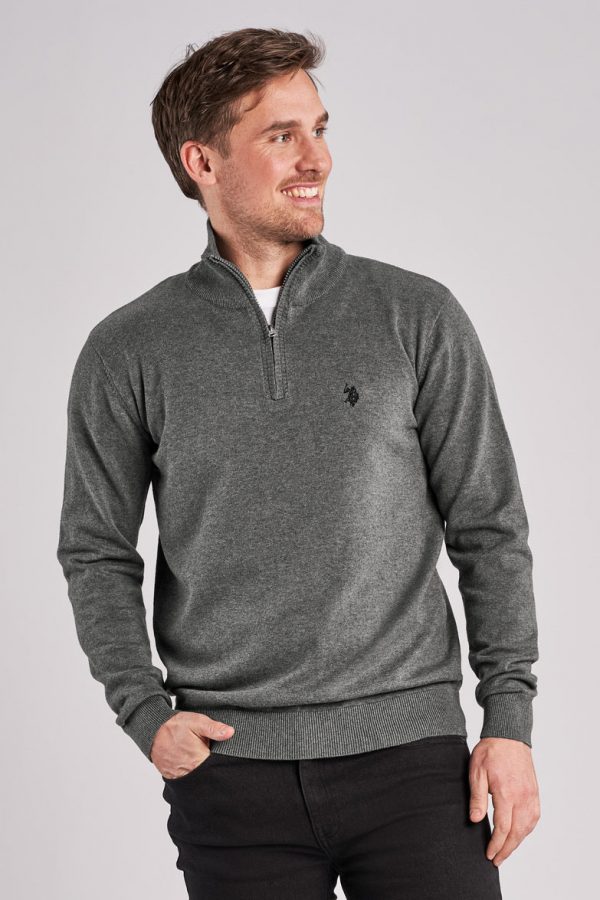 Brison Half-zip Striktrøje - U.S. Polo Assn - Herre - S