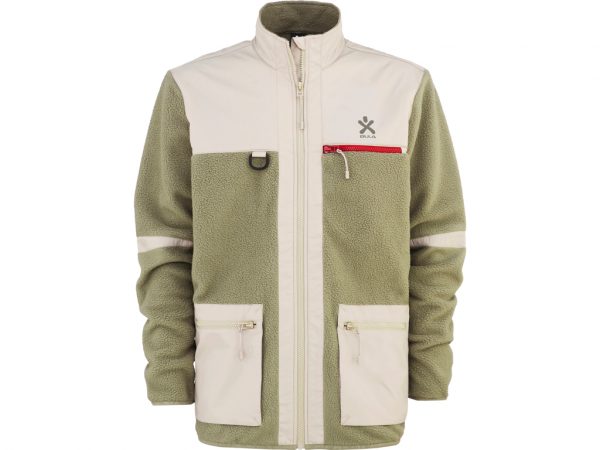 Bula - Utility - Fleece Jakke - Sage - Str. L