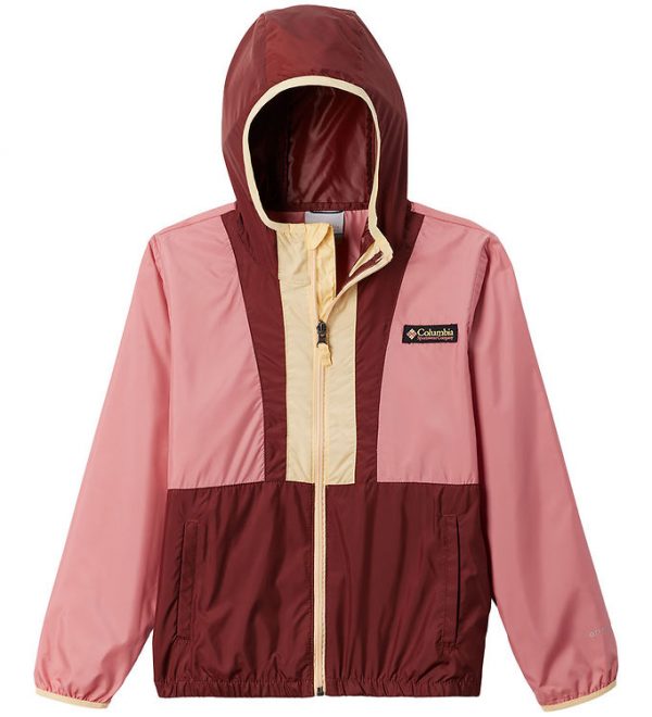 Columbia Jakke - Back Bowl Hooded Windbreaker - Pink Agave