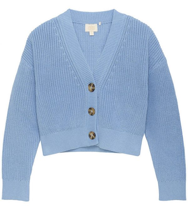 Creamie Cardigan - Cotton - Bel Air Blue