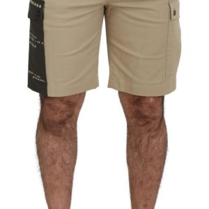 Dolce & Gabbana Beige Bomuld Bermuda Shorts