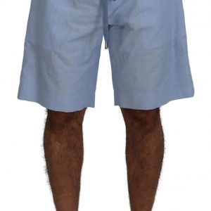 Dolce & Gabbana Blå Bermuda Shorts