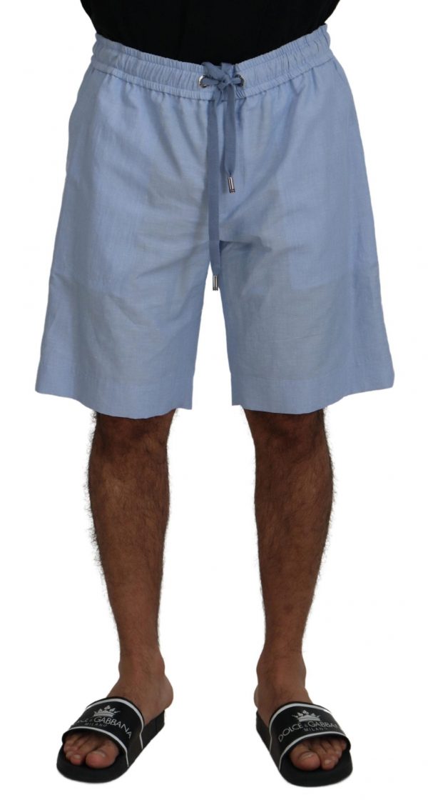 Dolce & Gabbana Blå Bermuda Shorts