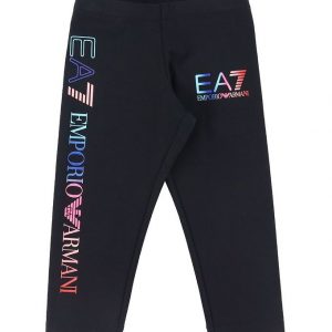 EA7 Leggings - Sort m. Logo