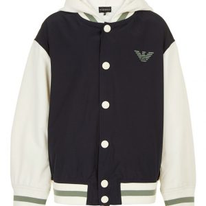 Emporio Armani Jakke - Navy m. Off White