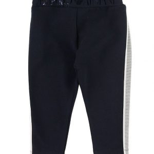 Emporio Armani Leggings - Navy/Hvid