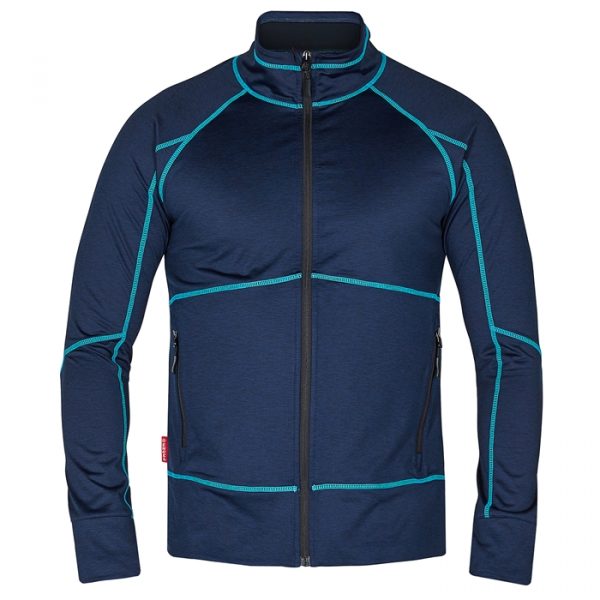 Fe-engel Midlayer-cardigan - Blue Ink