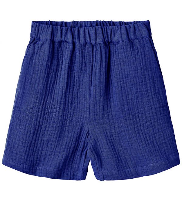 Fliink Shorts - Musselin - Hello - Mazerine Blue