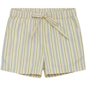 Flöss Shorts - Bobby - Blue/Green Stripes