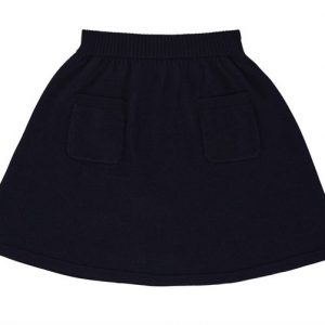 FUB Nederdel Feltet Skirt Dark Navy