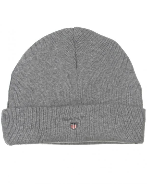 Gant uld hue, Beanie, lightgrey - 176 - L-XL