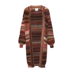 Gio Knit Cardigan Rust Mix XS/S