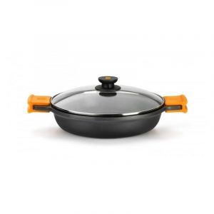 Gryde BRA A270545 Sort Sort/Orange Metal Aluminium (45 cm)