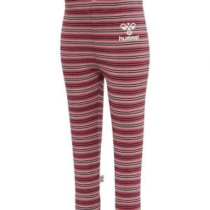 Hummel Leggings - HmlUnited Tights - Stribet - Woodrose