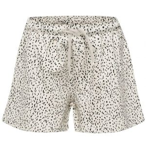 Hummel Shorts - HMLIrene - Creme m. Mønster